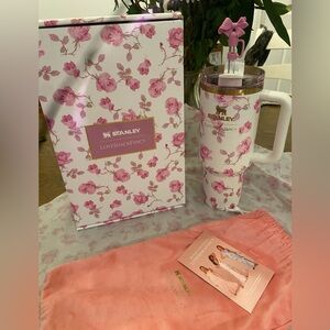 Stanley x love shack fancy limited addition Ribbon Rosa 40oz quencher.